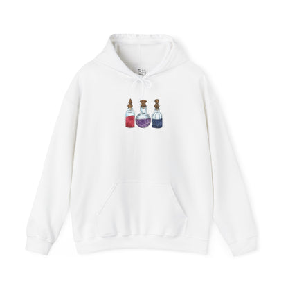 Bisexual Pride Flag Potion Bottles - Adult Unisex Hoodie