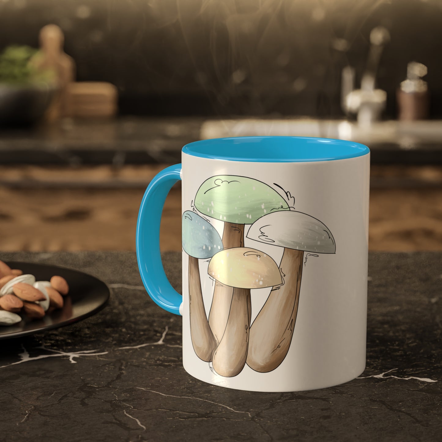 Unlabeled Pride Flag Mushrooms - Mug