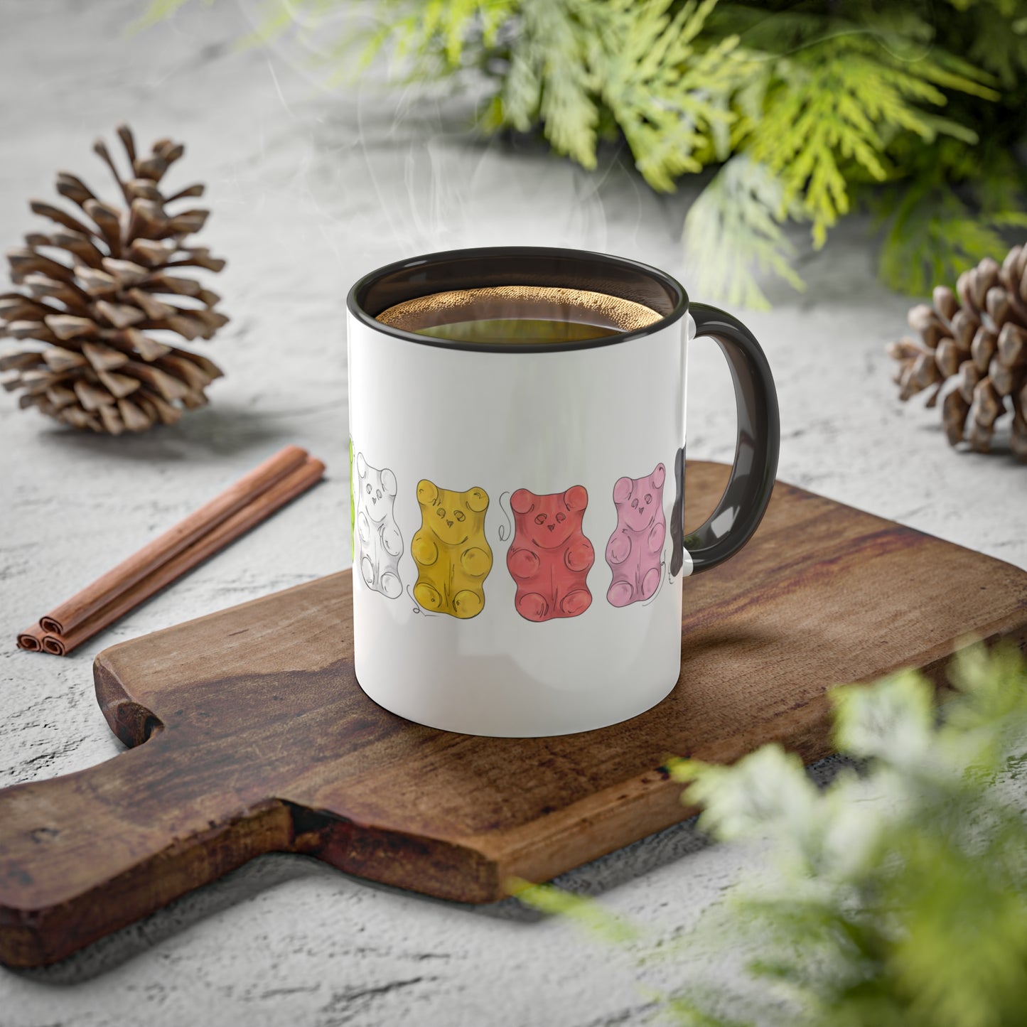 Queer Pride Flag Gummy Bears - Mug