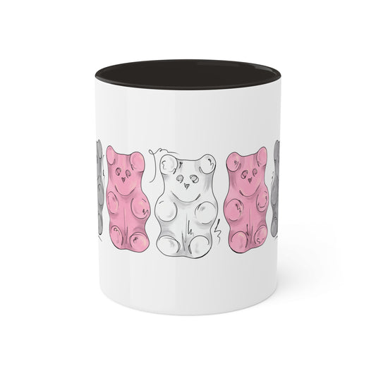 Demi Girl Pride Flag Gummy Bears - Mug