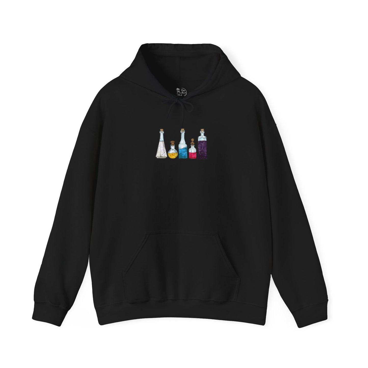 Polyamorous Pride Flag Potion Bottles - Adult Unisex Hoodie