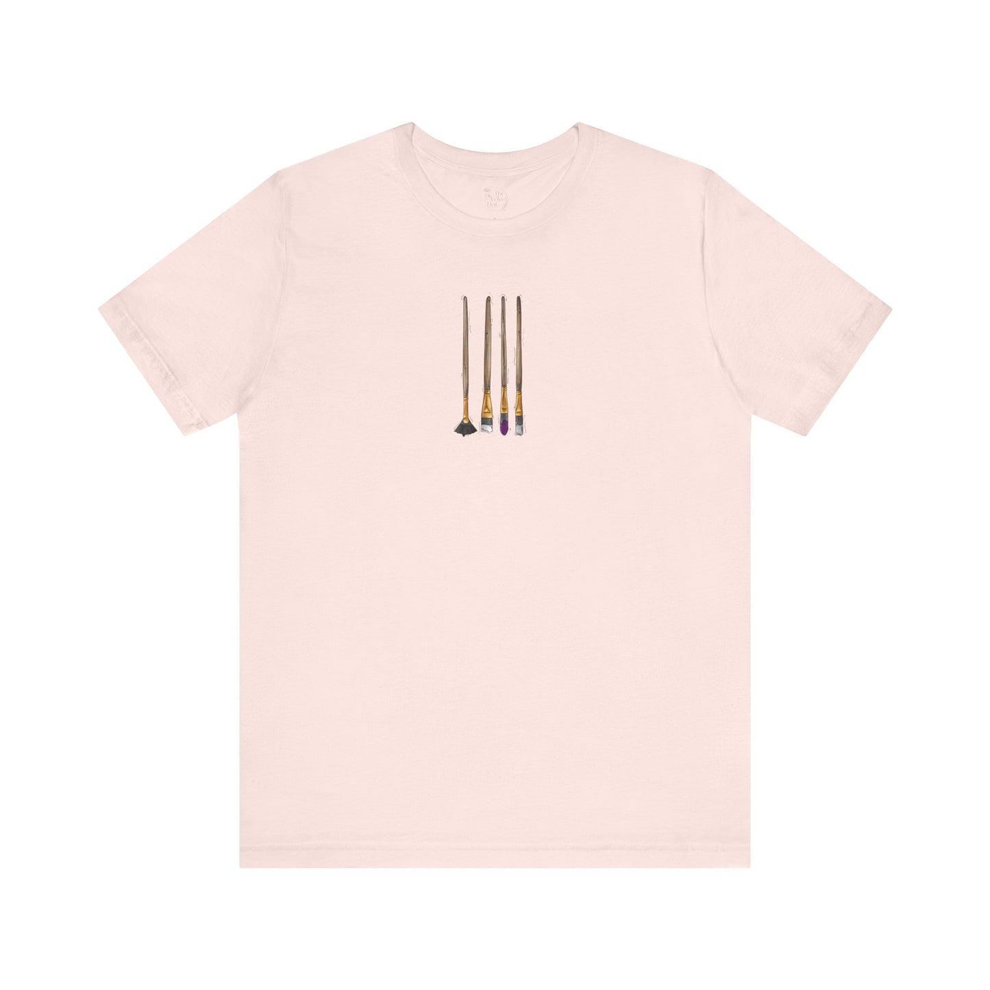 Demisexual Pride Flag Paint Brushes - Unisex T-Shirt