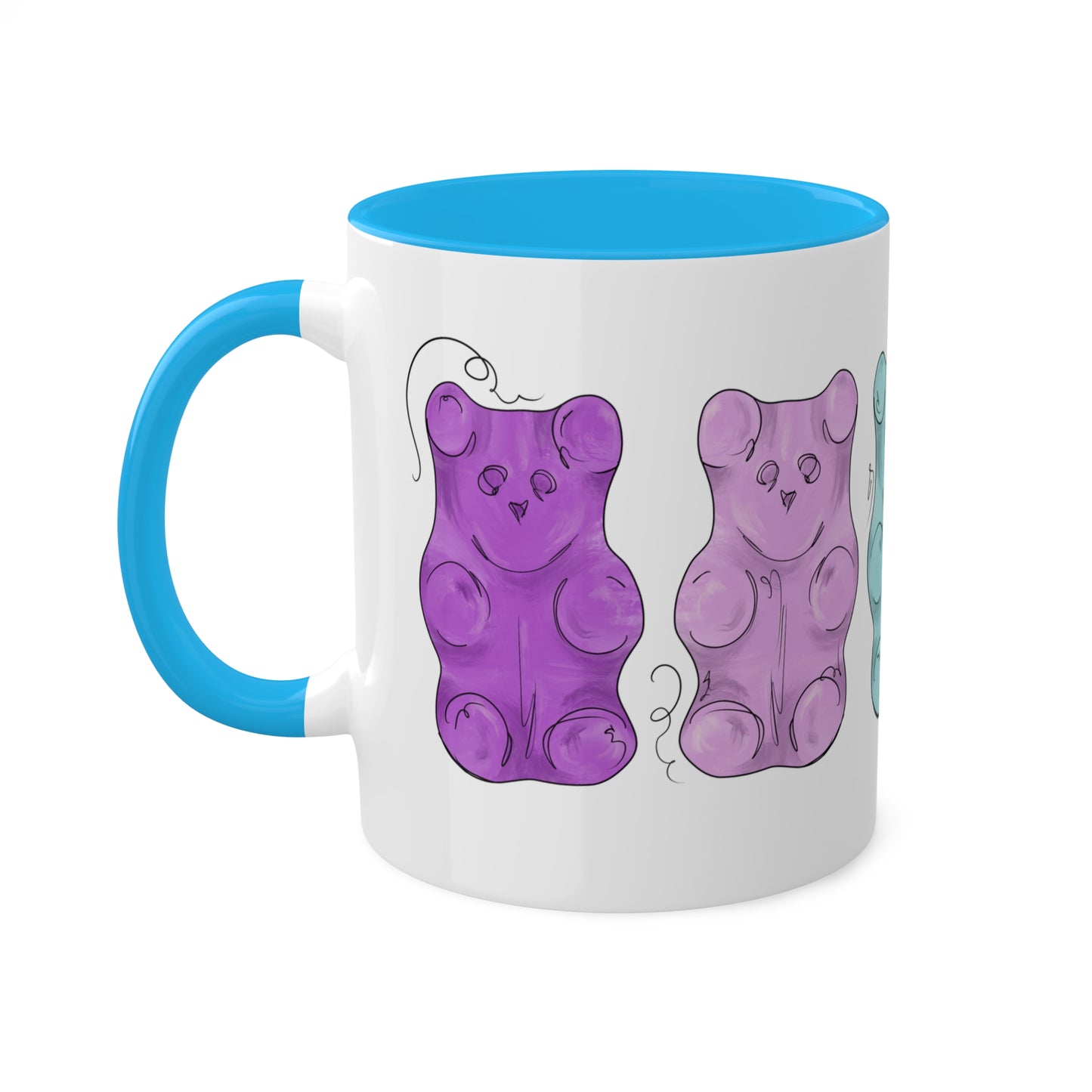 Toric Pride Flag Gummy Bears - Mug