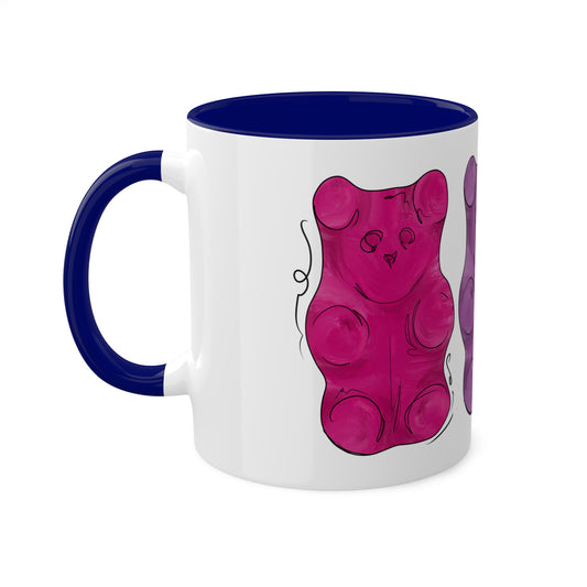 Bisexual Pride Flag Gummy Bears - Mug