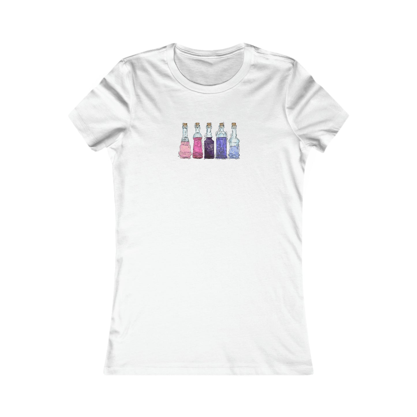 Omnisexual Pride Flag Potion Bottles - Women's T-Shirt