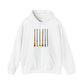 Gay Pride Flag Paint Brushes - Adult Unisex Hoodie