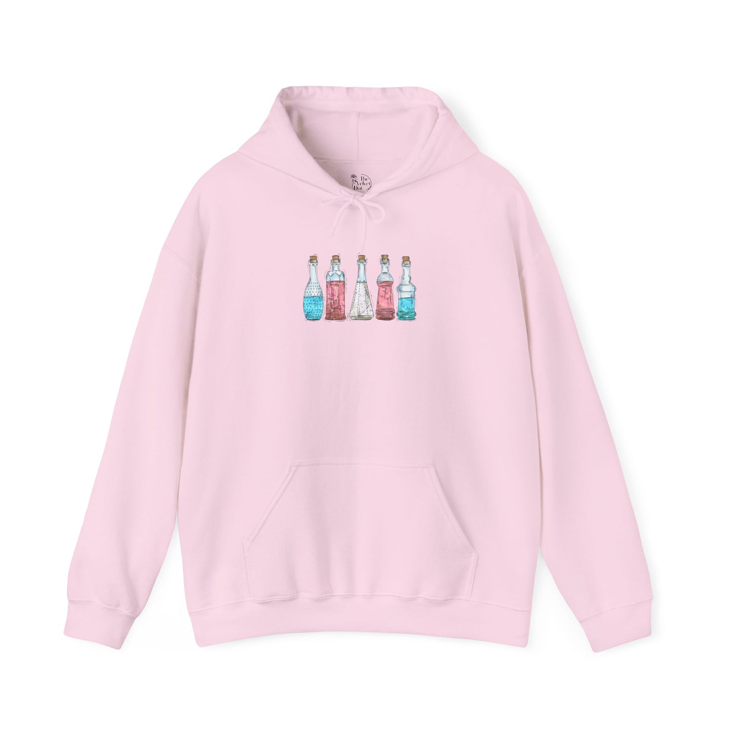 Transgender Pride Flag Potion Bottles - Adult Unisex Hoodie