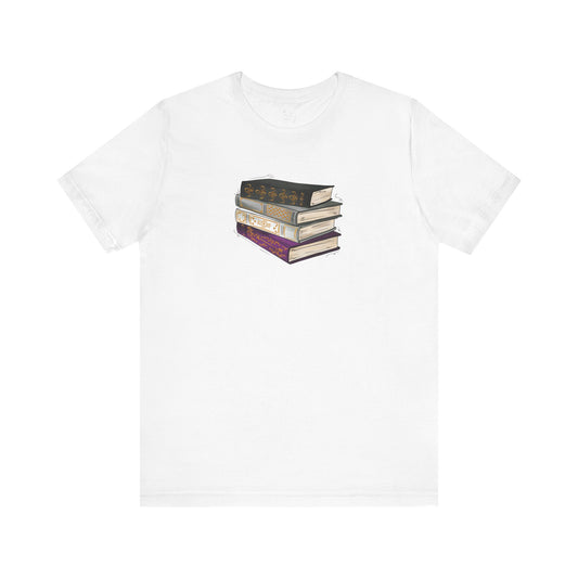 Asexual Pride Flag Old Books - Unisex T-Shirt