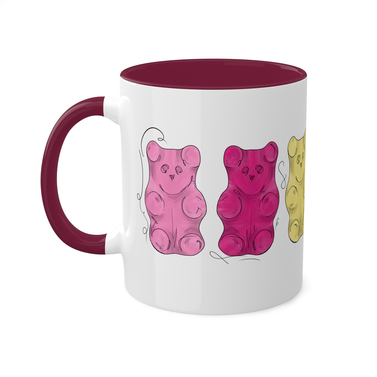 Copy of Panromantic Pride Flag Gummy Bears - Mug