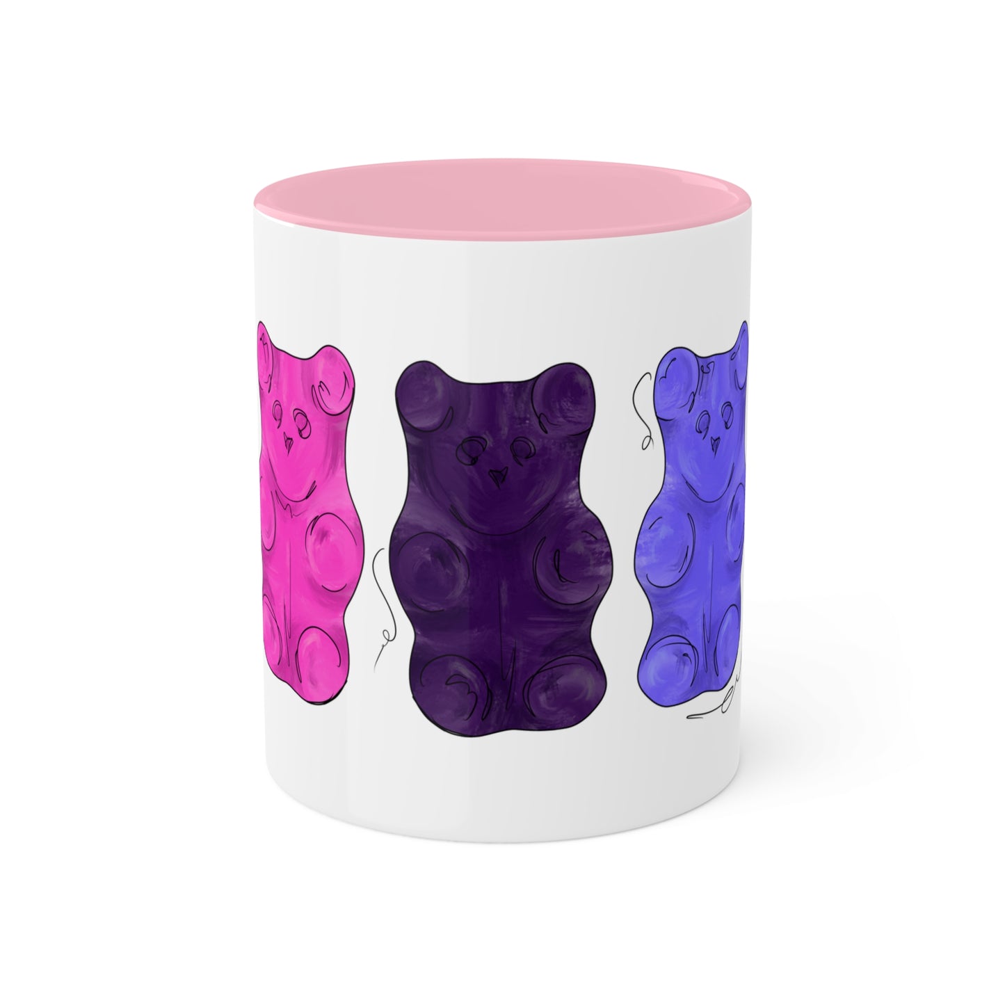 Omnisexual Pride Flag Gummy Bears - Mug