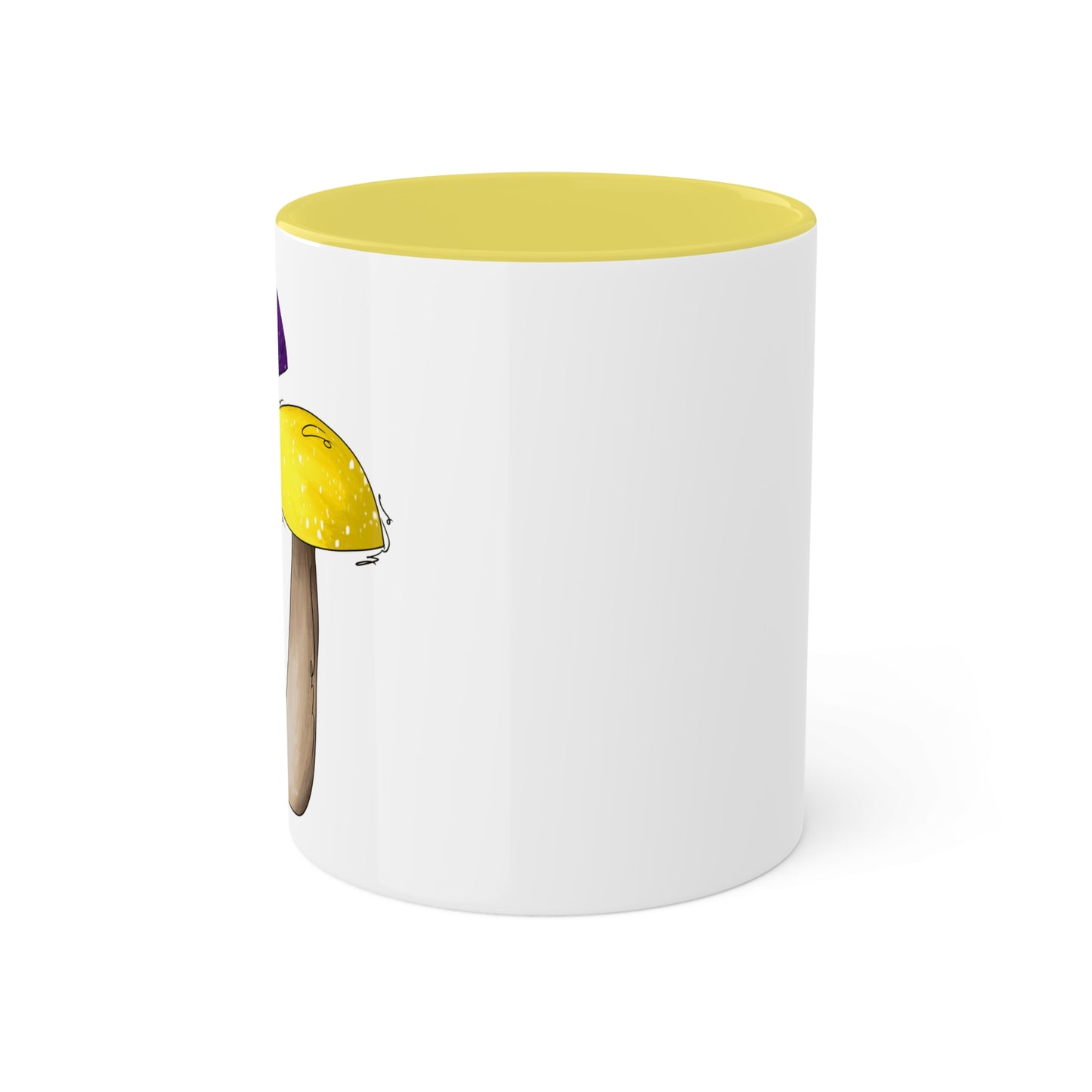 Intersex Pride Flag Mushrooms - Mug