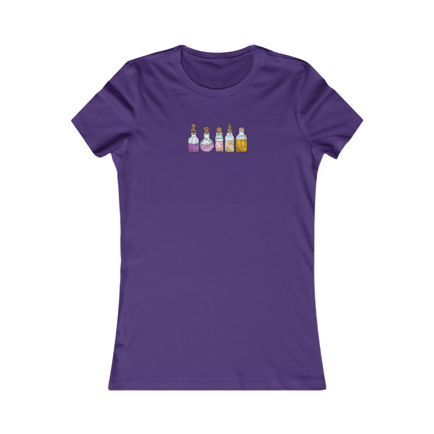 Trixic Pride Flag Potion Bottles - Women's T-Shirt