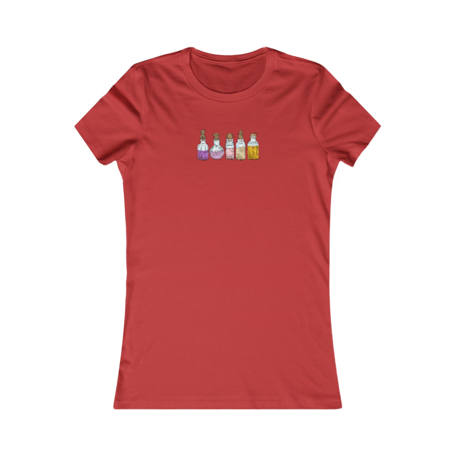 Trixic Pride Flag Potion Bottles - Women's T-Shirt