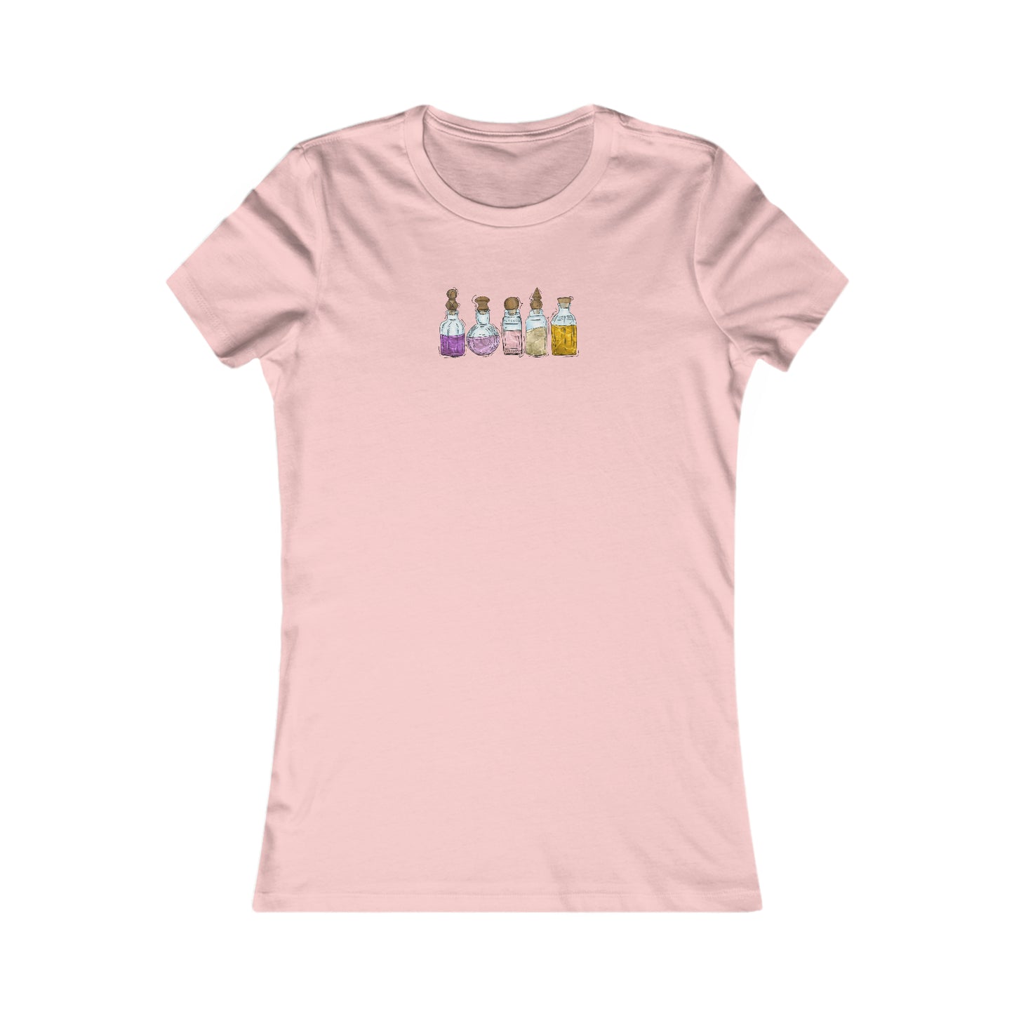 Trixic Pride Flag Potion Bottles - Women's T-Shirt