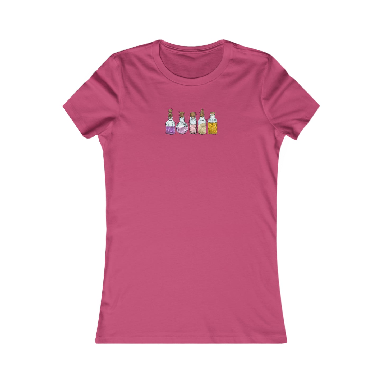 Trixic Pride Flag Potion Bottles - Women's T-Shirt