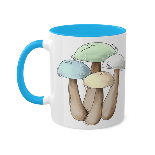 Unlabeled Pride Flag Mushrooms - Mug