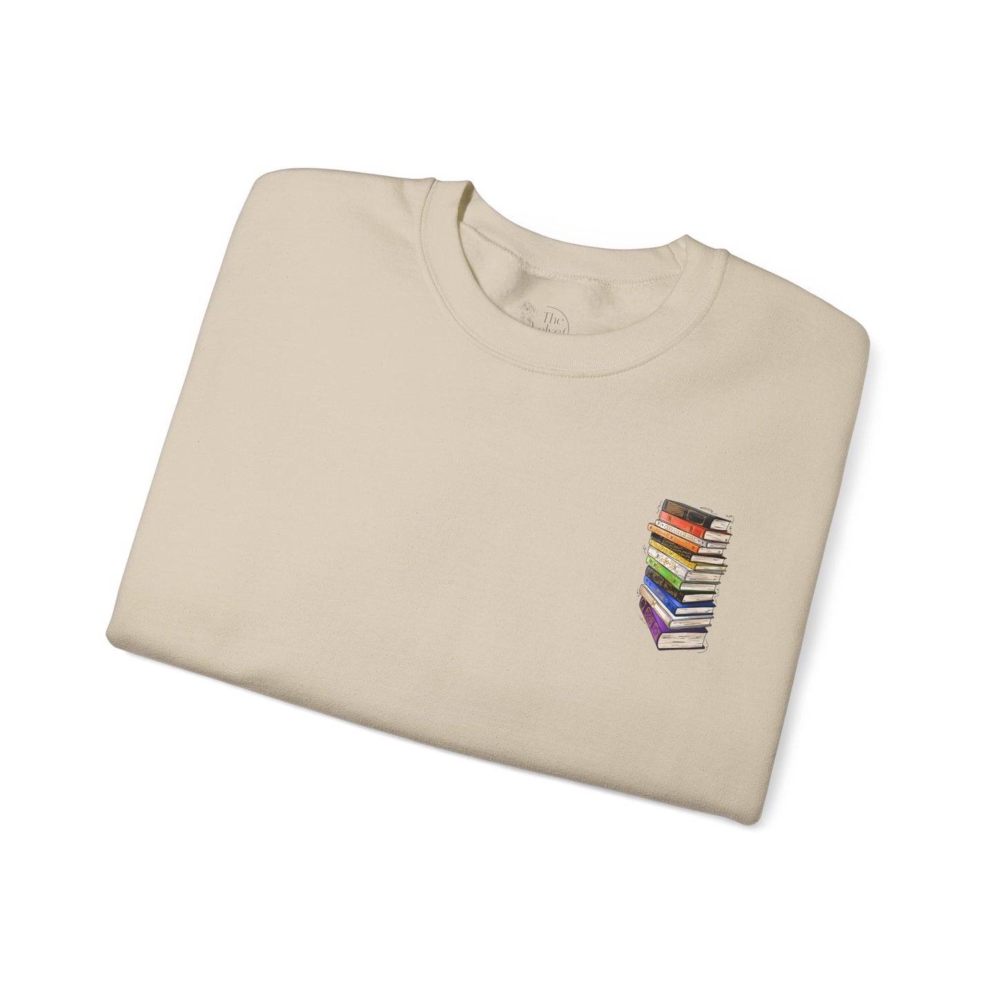 Straight Ally Pride Flag Old Books - Adult Unisex Sweatshirt