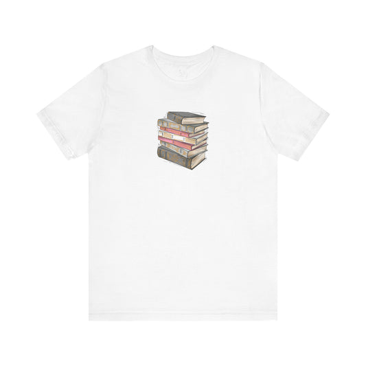 Demi Girl Pride Flag Old Books - Unisex T-Shirt