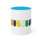 Straight Ally Pride Flag Gummy Bears - Mug