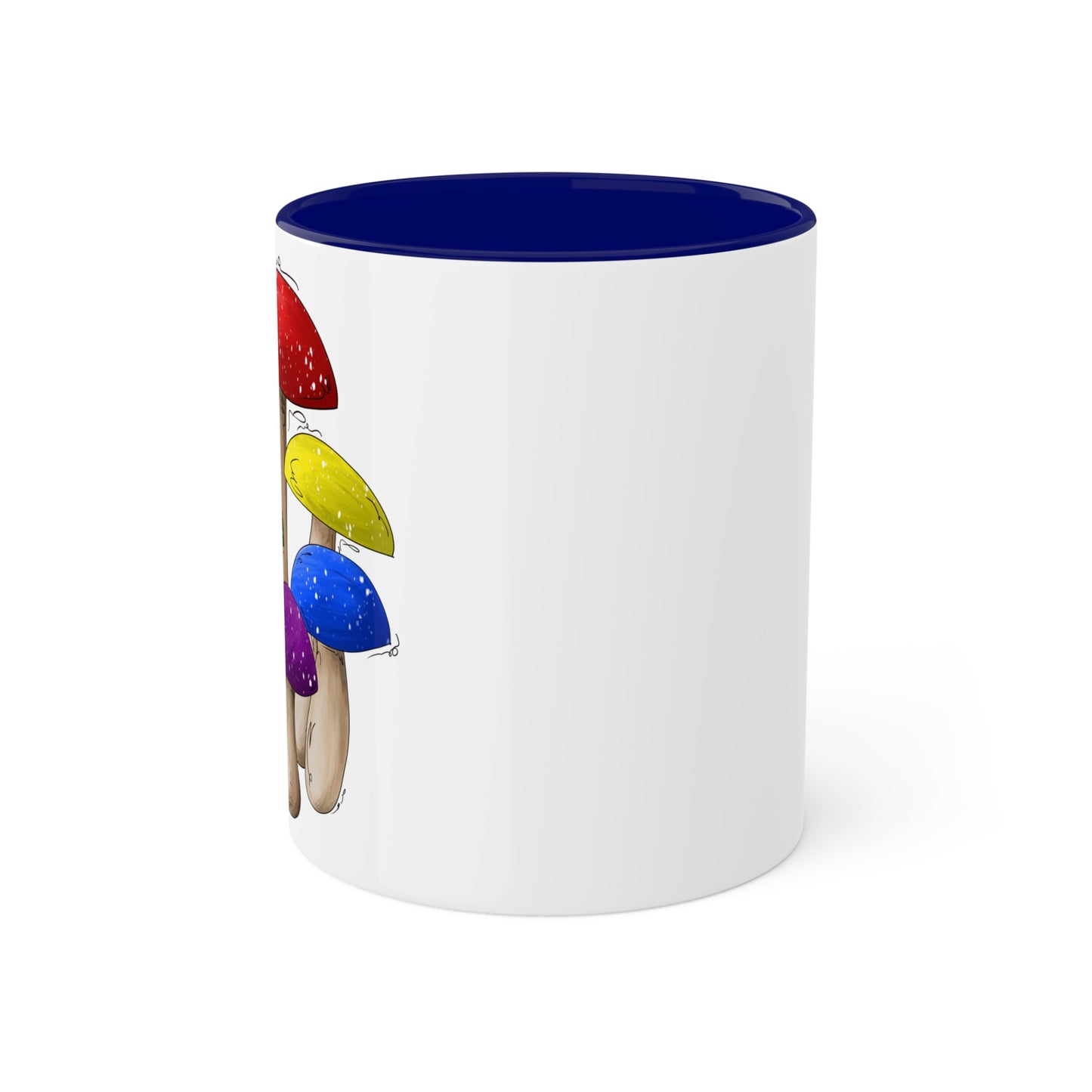 Gay Pride Flag Mushrooms - Mug