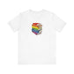 Gay Pride Flag Old Books - Unisex T-Shirt