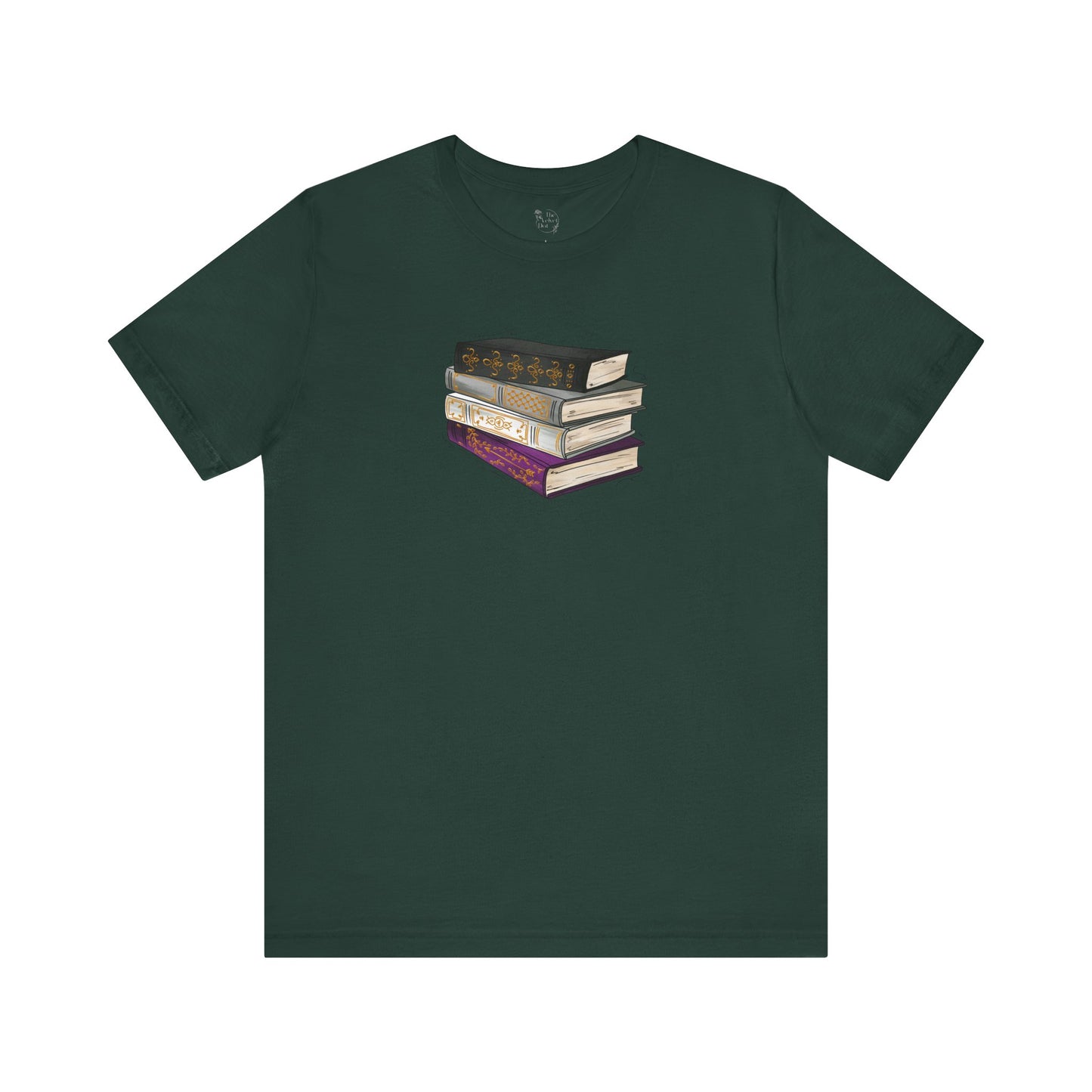 Asexual Pride Flag Old Books - Unisex T-Shirt