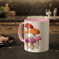 Lesbian Pride Flag Mushrooms - Mug