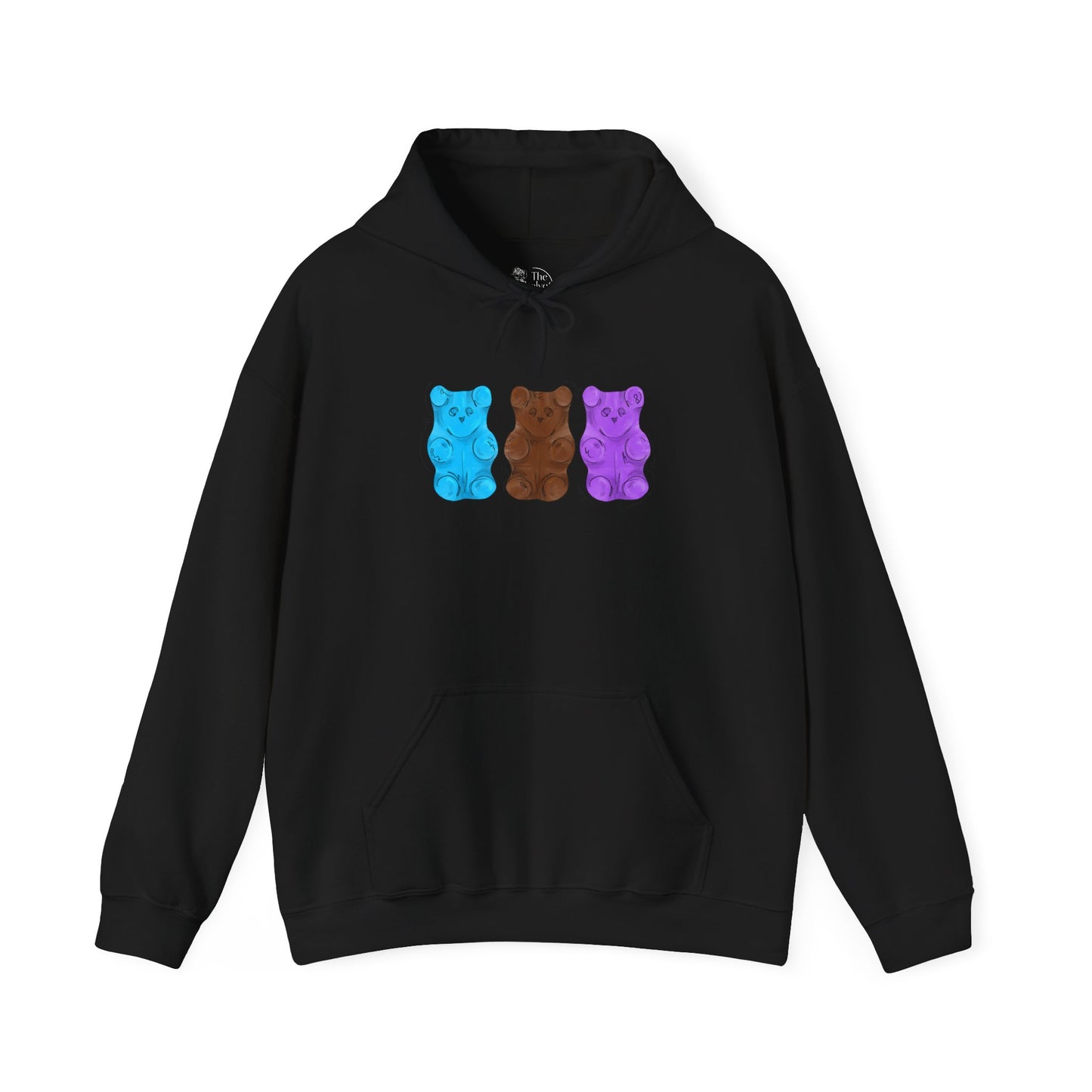 Androsexual Pride Flag Gummy Bears - Adult Unisex Hoodie