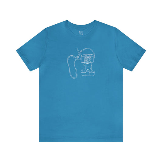 Camera Agfa Karat 36 Sketch - Unisex T-Shirt