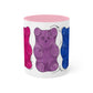 Bisexual Pride Flag Gummy Bears - Mug