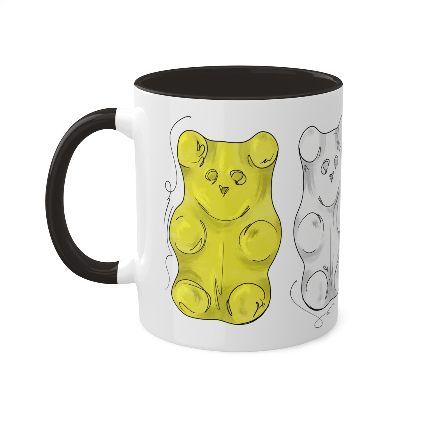 Nonbinary Pride Flag Gummy Bears - Mug