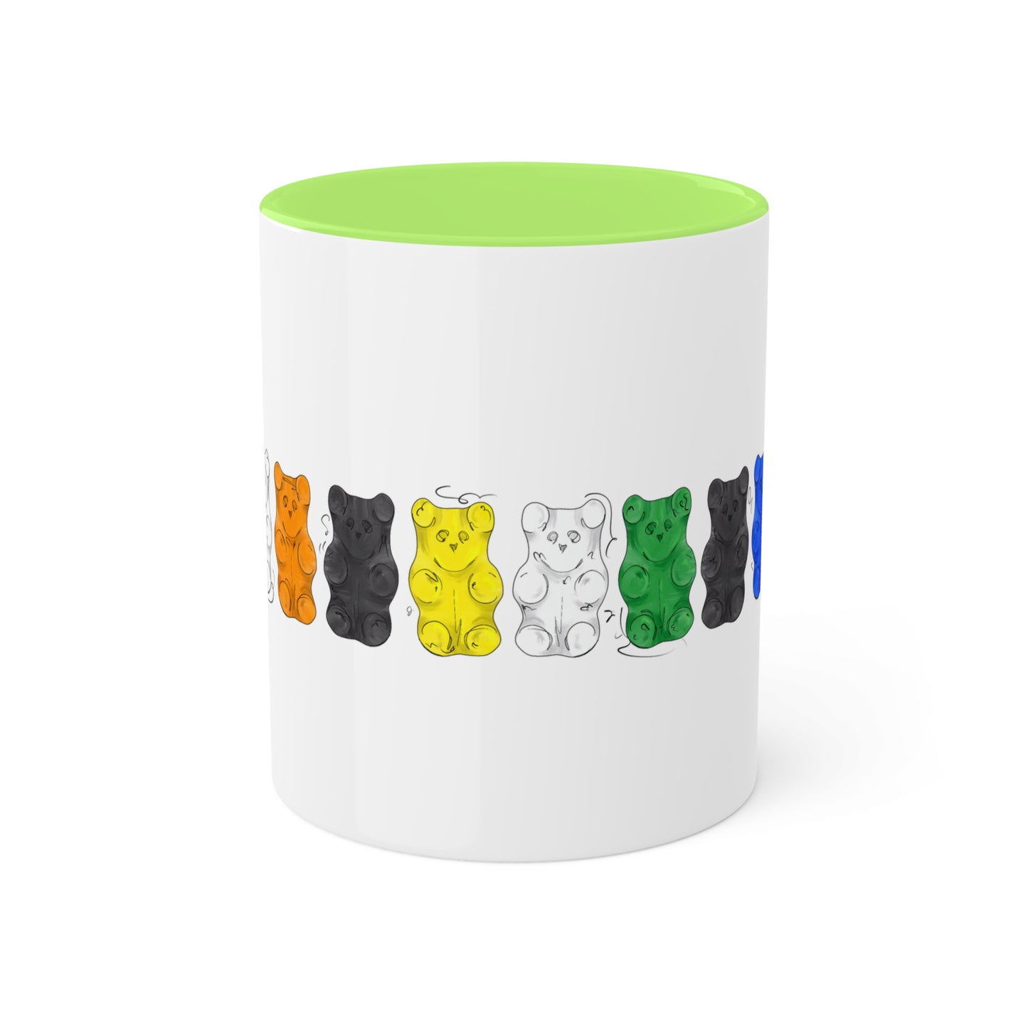 Straight Ally Pride Flag Gummy Bears - Mug