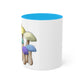 Genderfaun Pride Flag Mushrooms - Mug