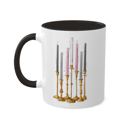 Demigirl Pride Flag Candlesticks - Mug