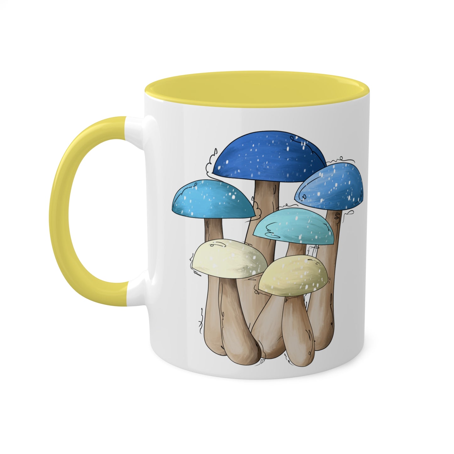 Uranic Pride Flag Mushrooms - Mug