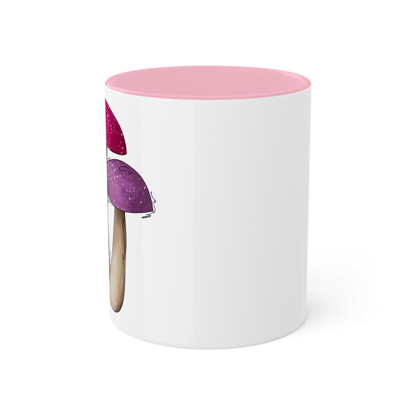 Bisexual Pride Flag Mushrooms - Mug