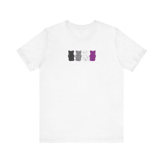 Asexual Pride Flag Gummy Bears - Unisex T-Shirt