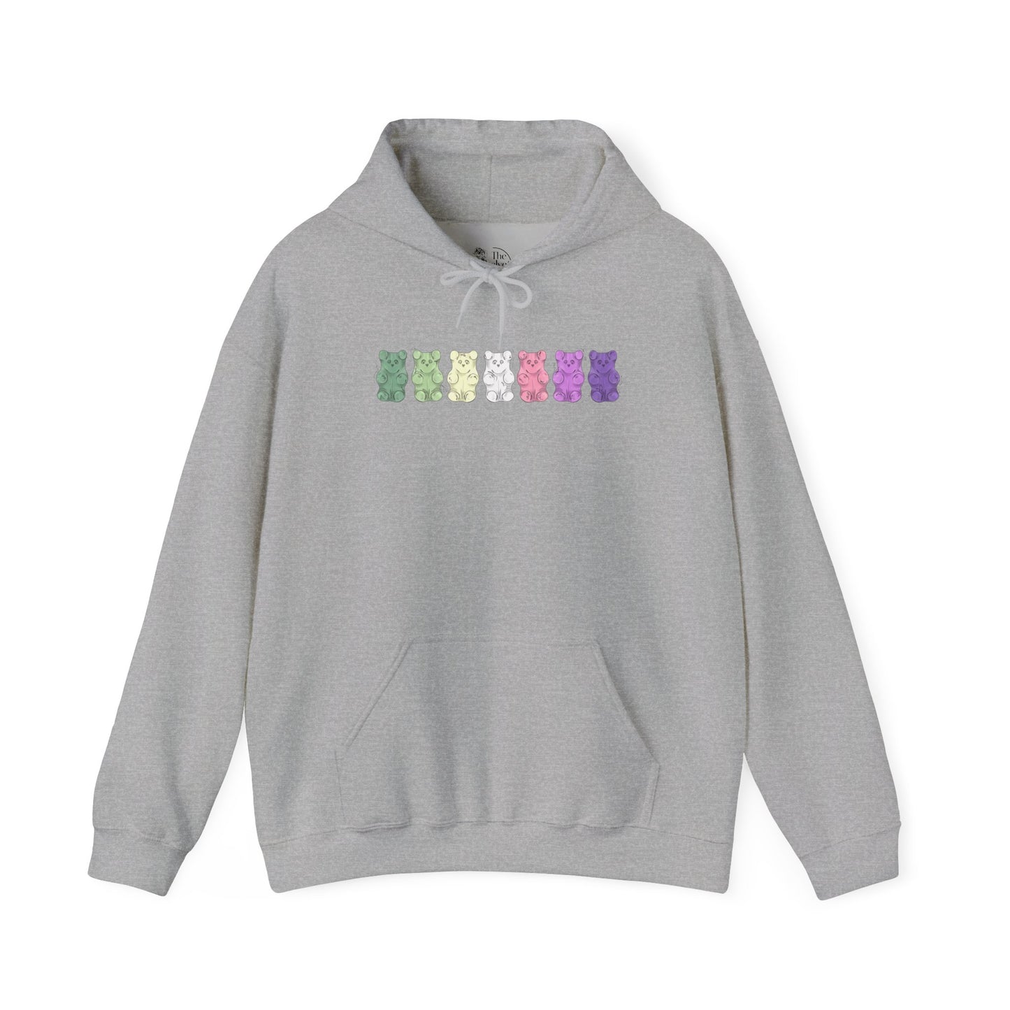 Genderfae Pride Flag Gummy Bears - Adult Unisex Hoodie