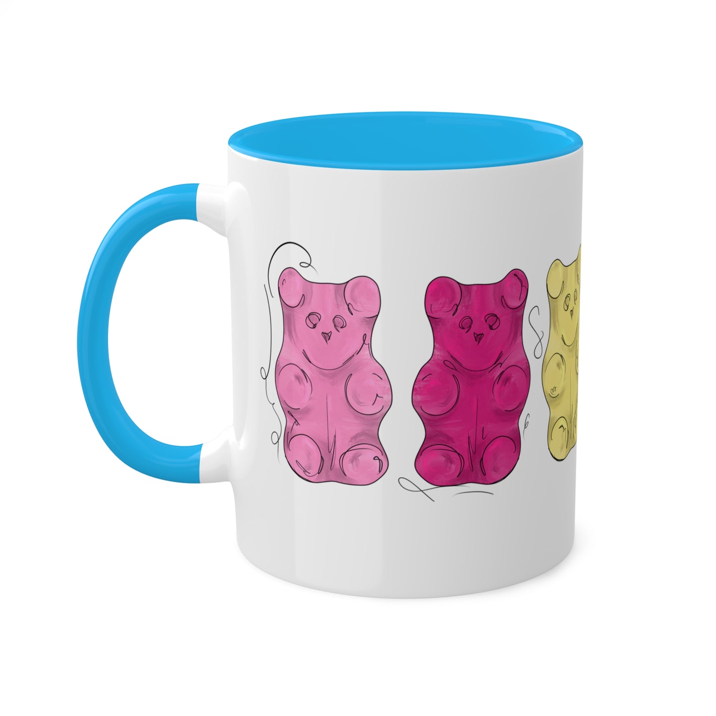 Copy of Panromantic Pride Flag Gummy Bears - Mug