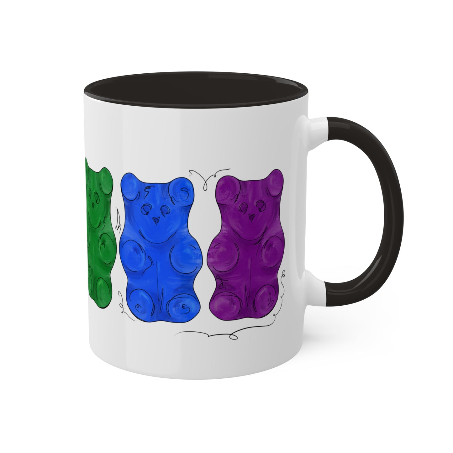 Gay Pride Flag Gummy Bears - Mug