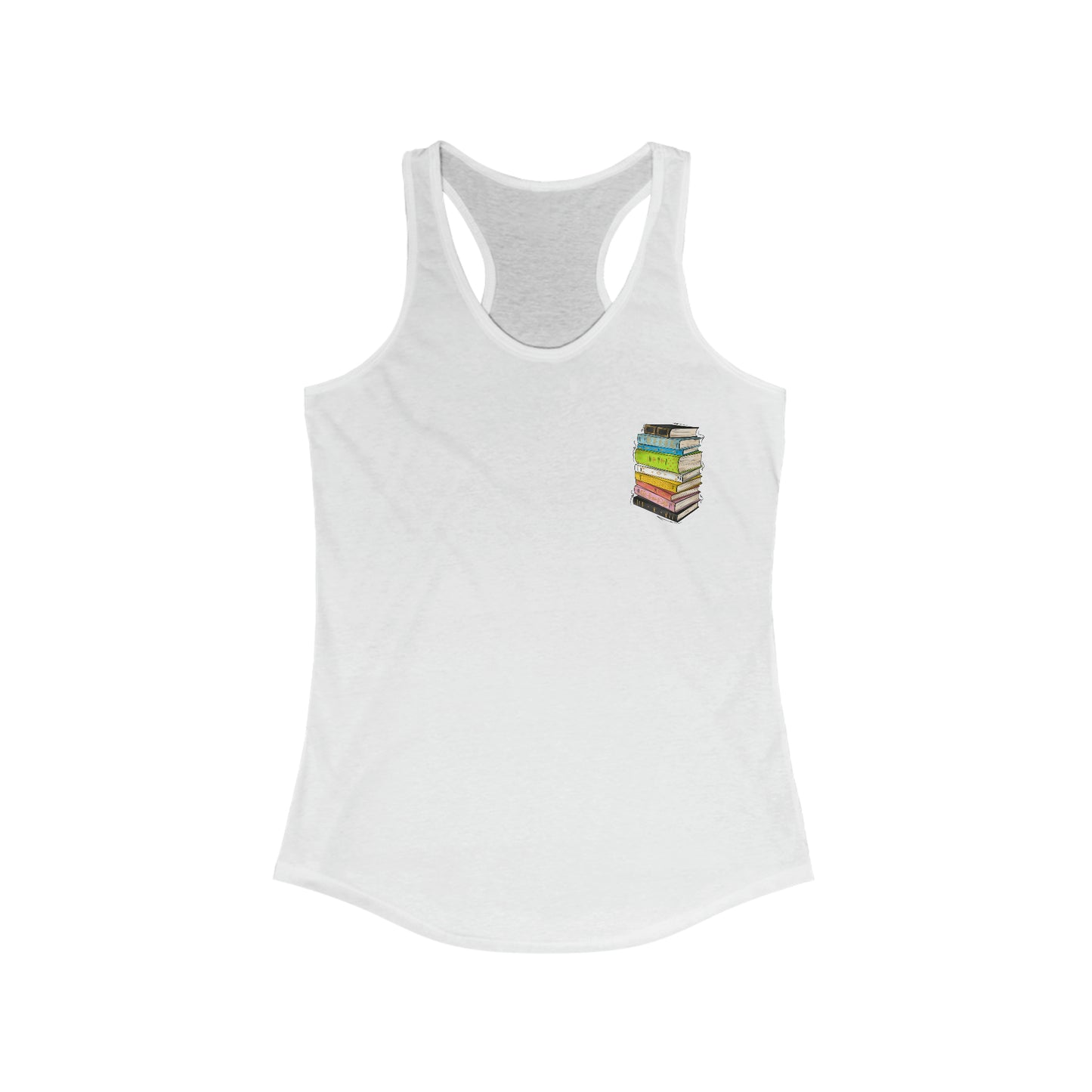 Queer Pride Flag Old Books - Womens Tank Top