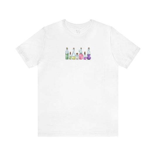 Genderfae Pride Flag Potion Bottles - Unisex T-Shirt