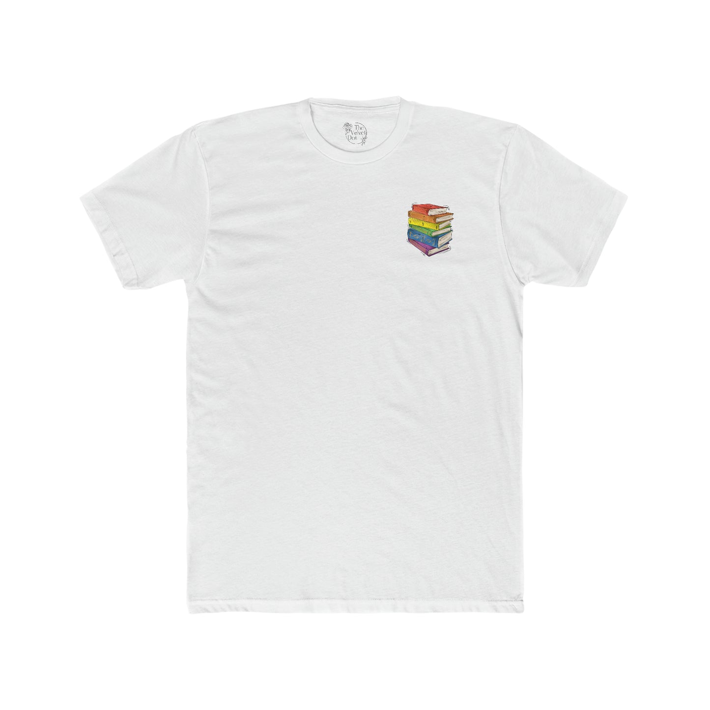 Gay Pride Flag Old Books - Men's T-Shirt