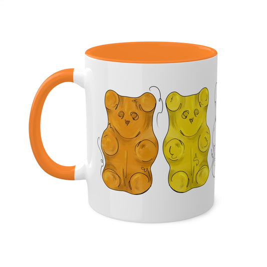 Aroace Pride Flag Gummy Bears - Mug