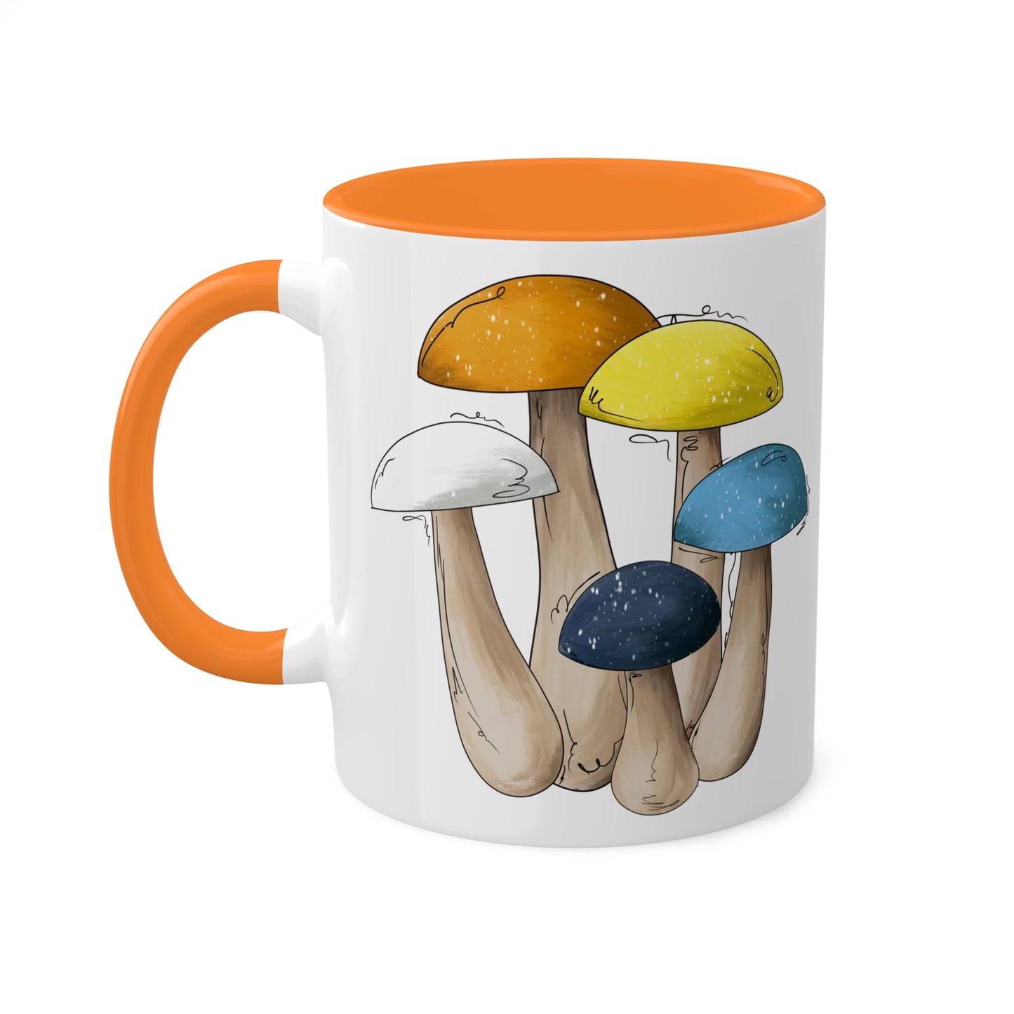 Aroace Pride Flag Mushrooms - Mug