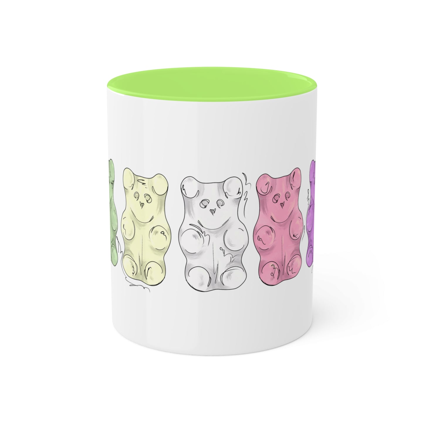 Genderfae Pride Flag Gummy Bears - Mug