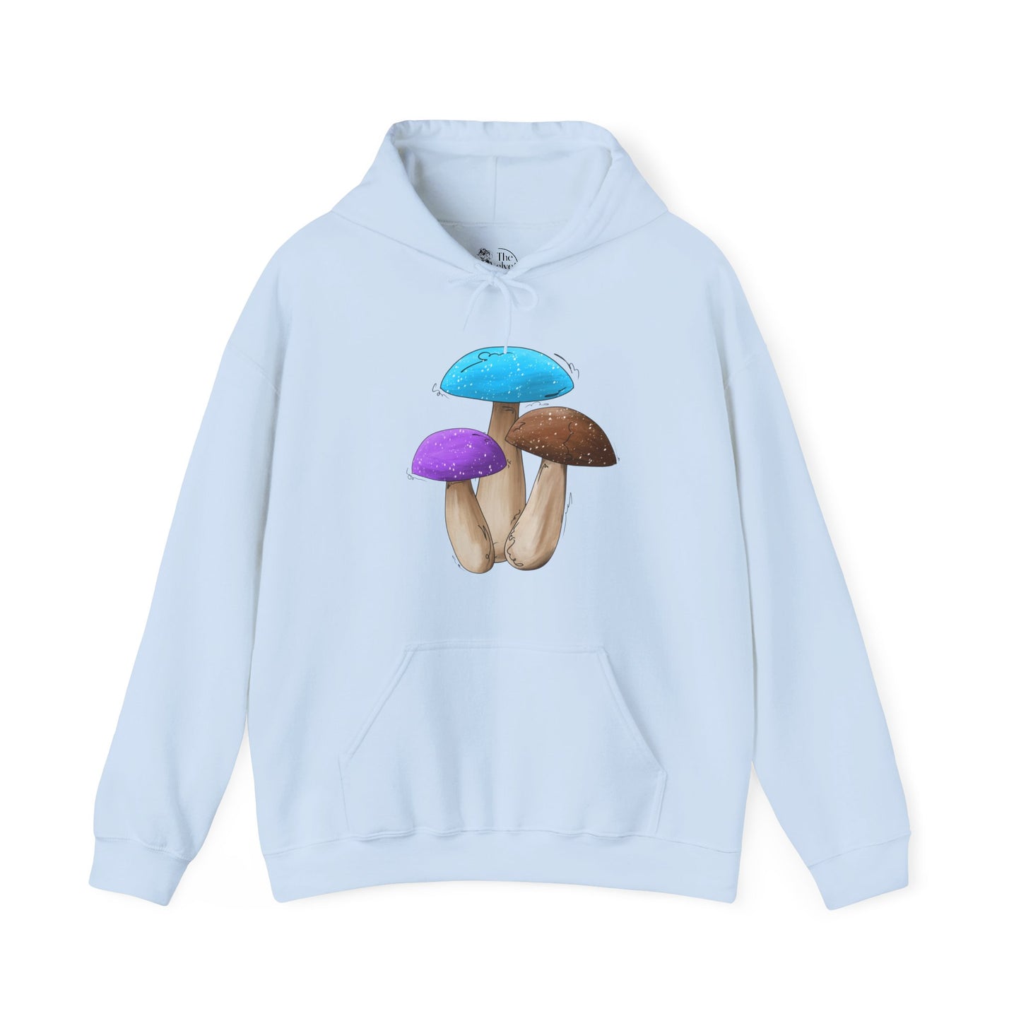 Androsexual Pride Flag Mushrooms - Adult Unisex Hoodie