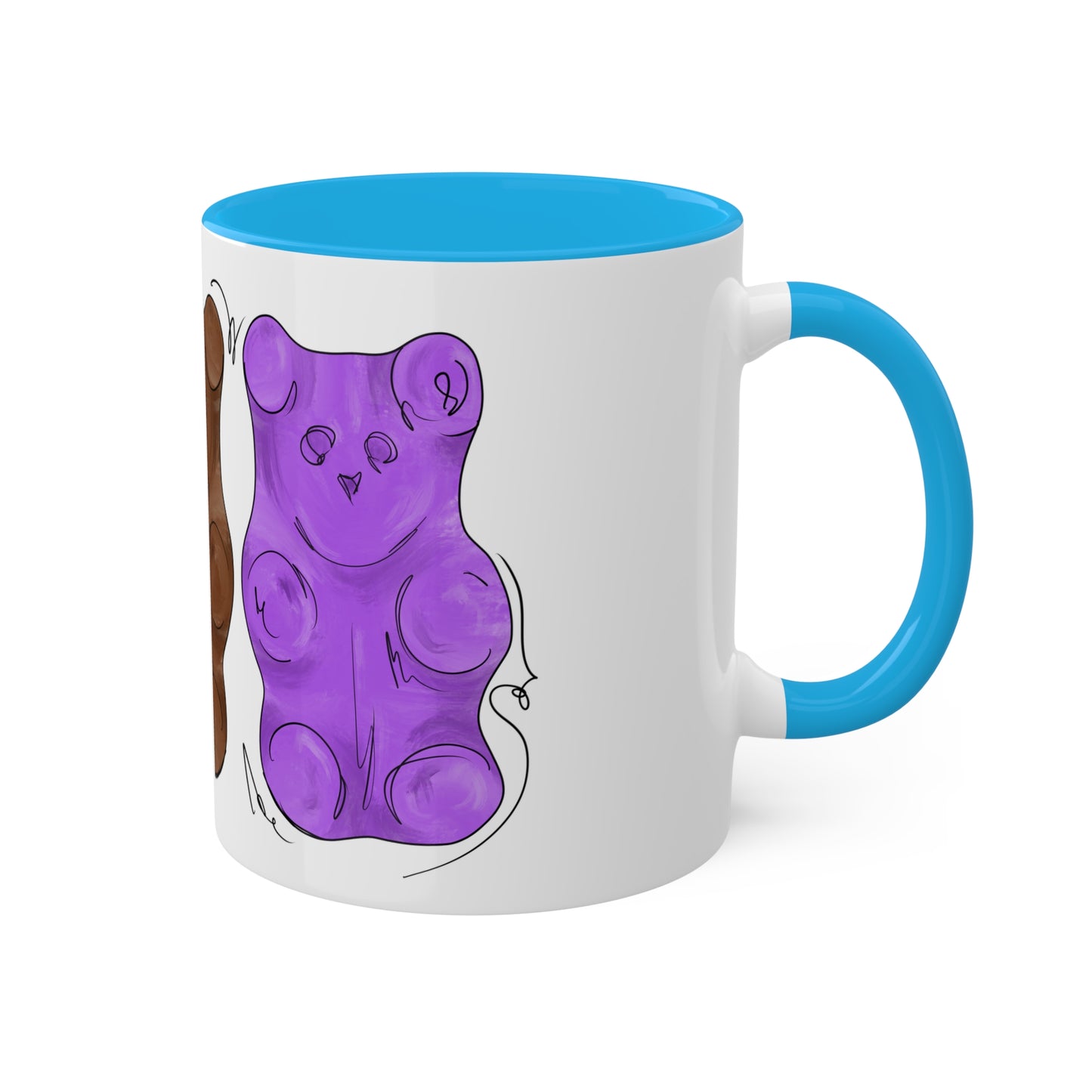 Androsexual Pride Flag Gummy Bears - Mug