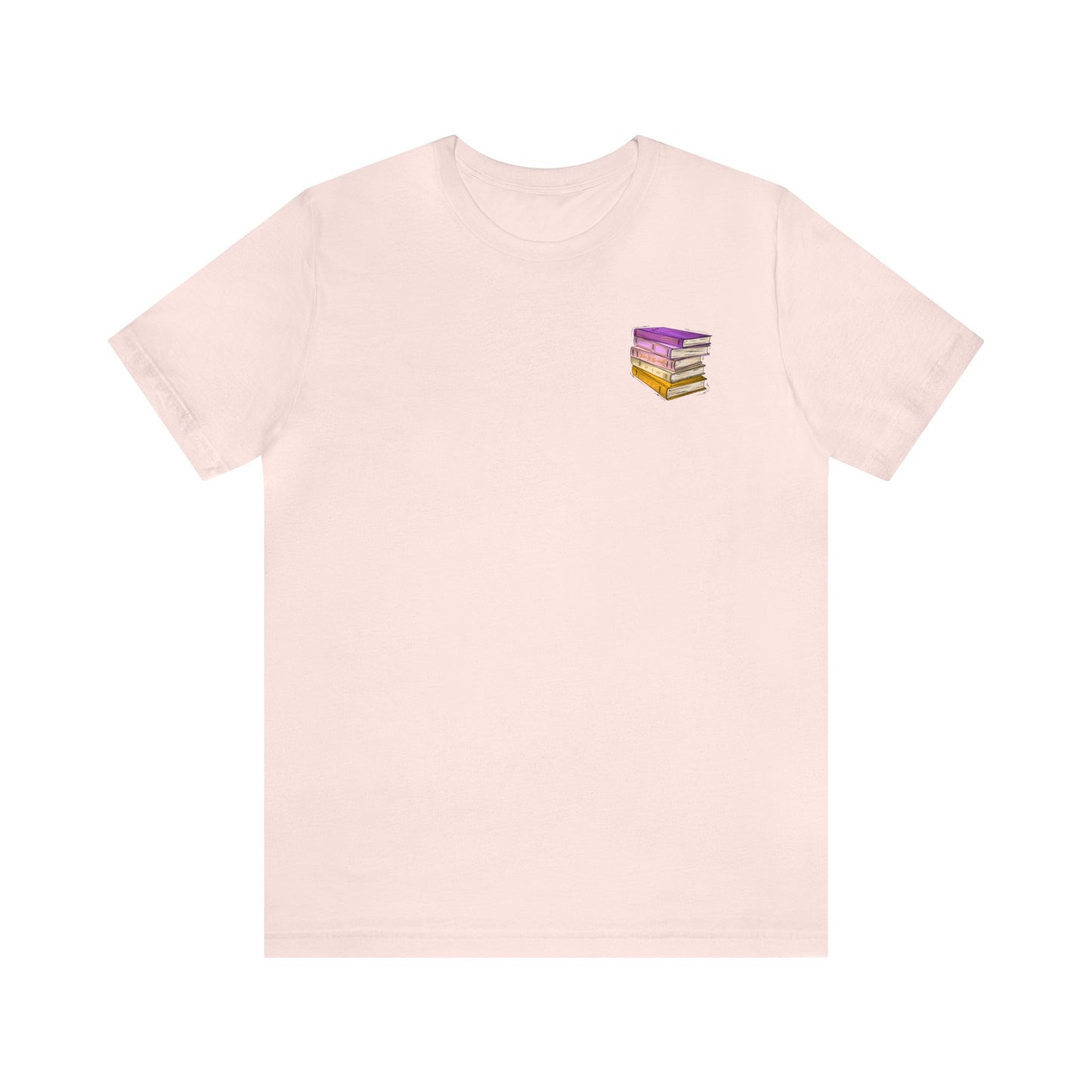Trixic Pride Flag Old Books - Unisex T-Shirt