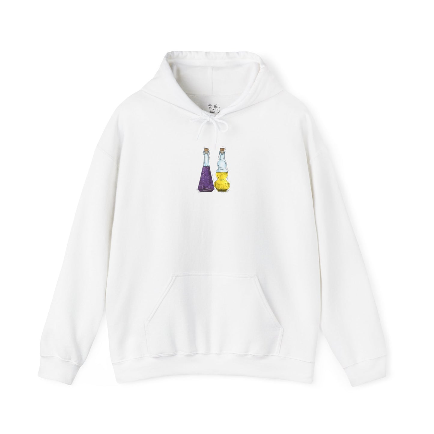 Intersex Pride Flag Potion Bottles - Adult Unisex Hoodie